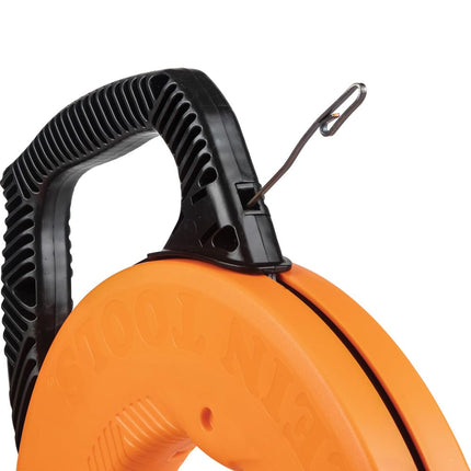 Fish Tape/Wire Puller, Stainless Steel with Double Loop Tip, Optimized Housing and Handle, 1/8-Inch x 240-Foot Klein Tools 56341