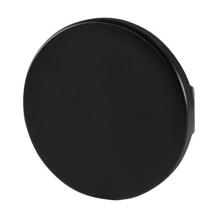 Westbrass 493144H-62 12" & 4" Bath Waste & Overflow Assembly with Tip-Toe Drain Plug and Illusionary Faceplate-SCH. 40 ABS Pipe, 1-Pack, Matte Black