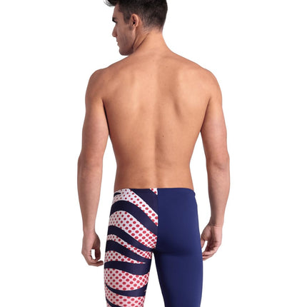 ARENA Men's Performance Multi Stripes Swim Jammer
