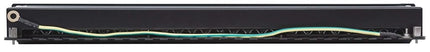 Intellinet Patch Panel, Cat6a, FTP, 24-Port, 1U, Shielded, 90° Top-Entry Punch Down Blocks, Black