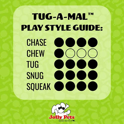 Jolly Pets Tug-A-Mals Monkey Dog Toy, X-Large