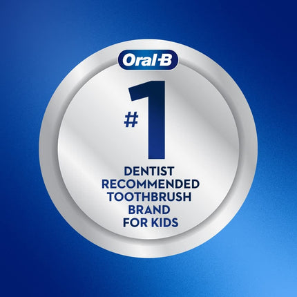 Oral-B Kids Electric Toothbrush with Sensitive Brush Head and Timer, for Kids 3+