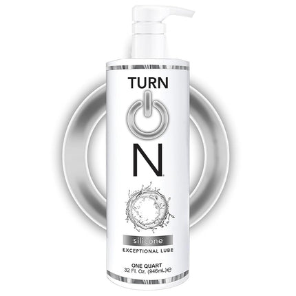 Turn On Silicone Based Sex Lube 32 Ounce. Premium 