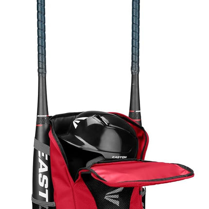 Easton | Future Legend Backpack Equipment Bag | T-Ball/Rec/Travel | Red