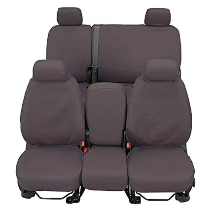 Covercraft SS7432PCGY SeatSaver Second Row Custom Fit Seat Cover for Select Ram 1500 Models - Polycotton (Grey)