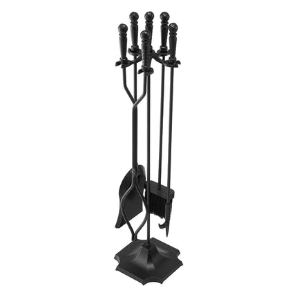 VEVOR Fireplace Tool Set, 5 PCS Fire Tool Set and 