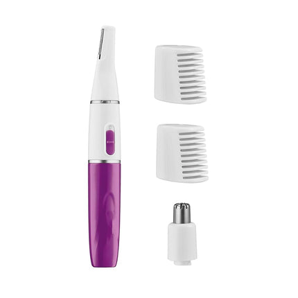 Conair All-in-1 Facial Hair Trimmer for Women, Perfect for Face, Ear/Nose and Eyebrows, Battery-Powered