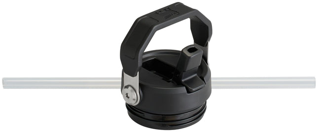 Bouteille d'eau Stanley IceFlow Flip Straw 2.0 1,9 L | Paille intégrée à large ouverture | Légère et étanche | Acier inoxydable isolé | Sans BPA | Noir 2.0