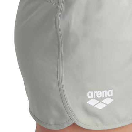 Arena Women's Team Solid 100% Polyester Athletic Shorts with Side Pockets and Drawstring Jade