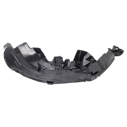 TRQ Front Left Inner Fender Liner Black Drivers Side Compatible with 2008-2010 INFINITI QX56 2004-2010 Nissan TITAN IN1248125 NI1250126