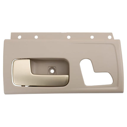 TRQ Front Left Interior Door Handle Beige & Gold D