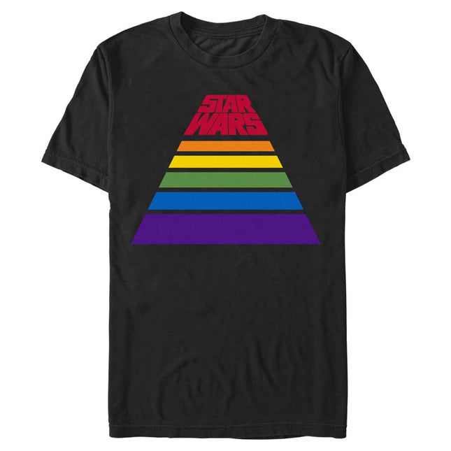 STAR WARS Big & Tall Rainbow Perspective Men's Top