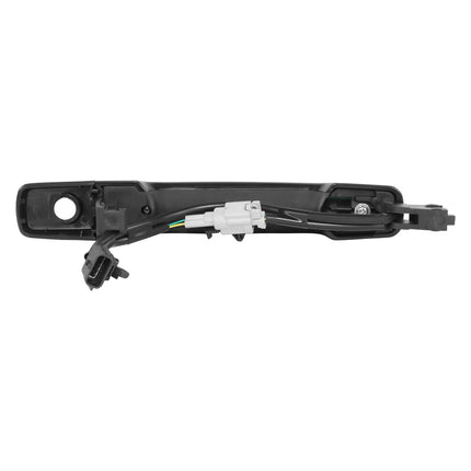 DNA MOTORING Front Left Outer Door Handle Compatible with 07-12 Nissan Altima Sedan / 07-13 Altima Coupe, Black, OEM-DHO-01342