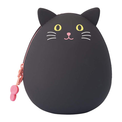 LIHITLAB PuniLabo Zipper Pouch, Egg-Shaped, 3.8" x