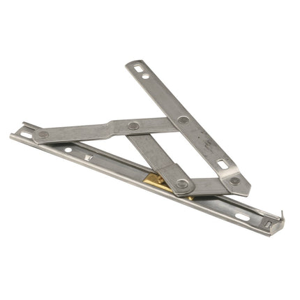 Prime-Line H 3626 8 in., Stainless Steel, 4-Bar Hinge Casement or Projecting Window (2 Pack)