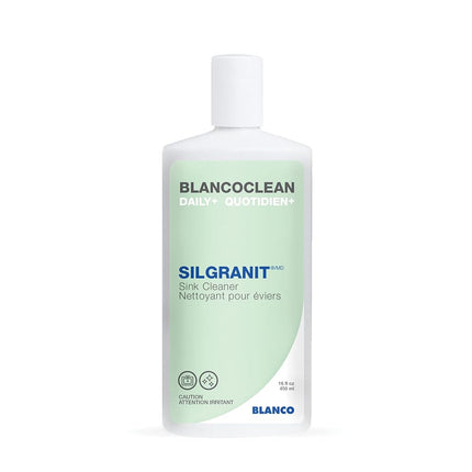 BLANCO 406200 Nettoyant quotidien pour évier Silgranit BLANCOCLEAN, 15 oz, Blanc, 15 fl oz