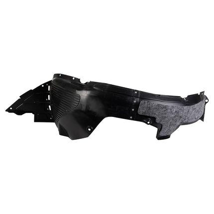 TRQ Front Right Inner Fender Liner Black Passenger