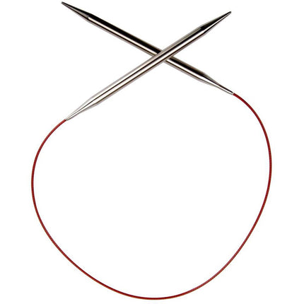 ChiaoGoo Red Lace Circular 24-inch (61cm) Stainles