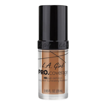 L.A. Girl Pro.Coverage Illuminating Foundation, Sand GLM650
