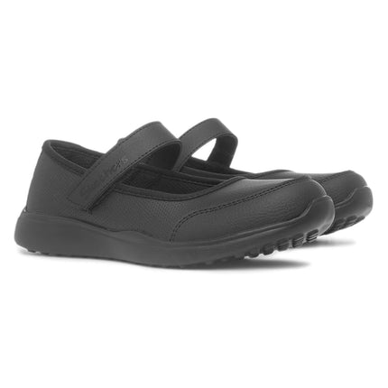 Skechers Girls' Microstrides Recess Rules, Black, 12.5 UK Child