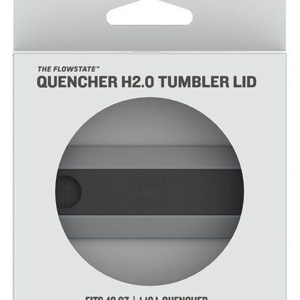 Stanley Quencher Tumbler Lid 40 oz | Twist on Flowstate 3-Position Lid Replacement for Tumbler with Handle | Accessory fits Stainless Steel Drinking Cup | BPA-Free | Clear