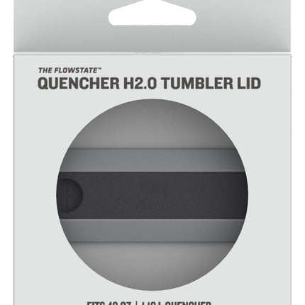 Stanley Quencher Tumbler Lid 40 oz | Twist on Flowstate 3-Position Lid Replacement for Tumbler with Handle | Accessory fits Stainless Steel Drinking Cup | BPA-Free | Clear