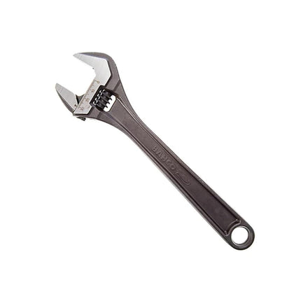 Bahco BHADJUST 3 ADJ3 Set of 3 Adjustable Wrenches (8070/8071 / 8072), Grey, 16 degree head angle