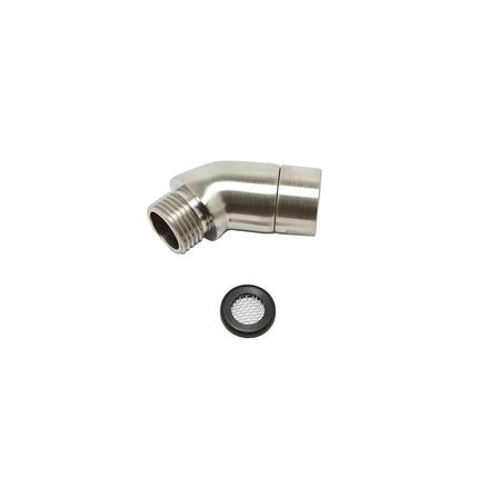 Moen 1417BN Kingsley Roman Tub Hand Shower Elbow, Brushed Nickel