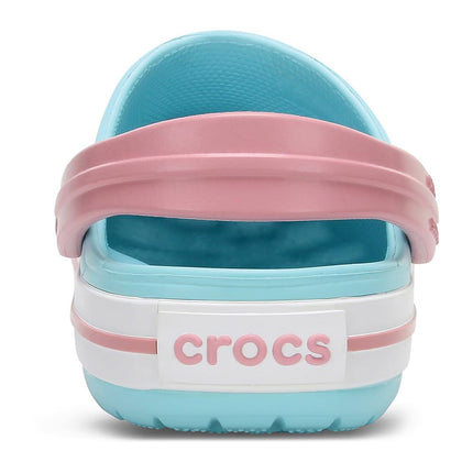 Crocs Unisex Kids Crocband K Clogs, Ice Blue White, 12 UK Child