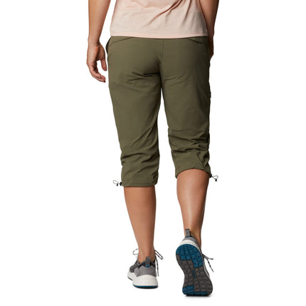 Columbia Women's Saturday Trail II Convertible Pant, Stone Green, 16W Short