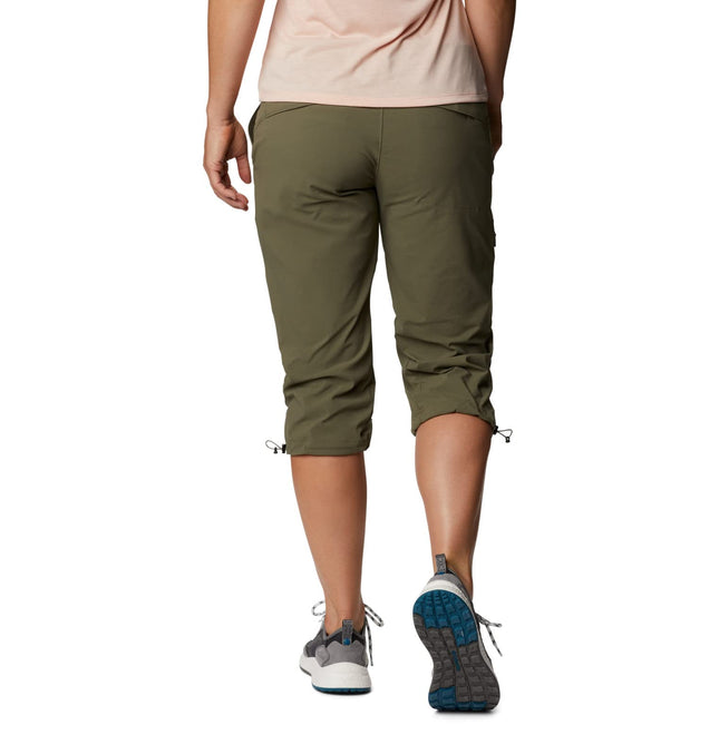 Columbia Women's Saturday Trail II Convertible Pant, Stone Green, 16W Short