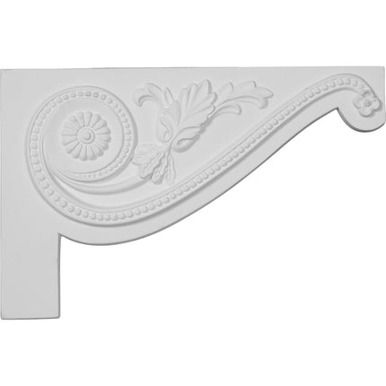 Ekena Millwork SB11X07PE-R 11-Inch W by 7-Inch H by 5/8-Inch D Large Pearl Stair Bracket, Right