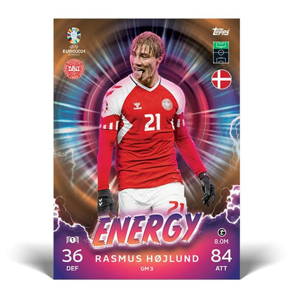 Topps Official Euro 2024 Match Attax - Full Box - 36 Packets of Euro 2024 Match Attax (288 Cards). Ultra-Rare Cristiano Ronaldo Career Celebration to be Found Inside Lucky Boxes.
