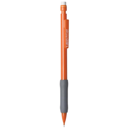 BIC Xtra Comfort Mechanical Pencils with Erasers, Medium Point (0.7mm), 12-Count Pack, Bulk Mechanical Pencils for School or Office Supplies