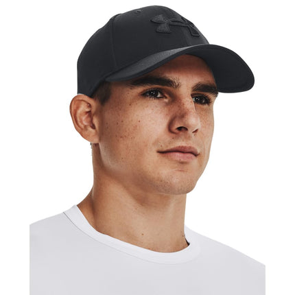 Under Armour Mens UA Blitzing Low Stretch Fit Cap Black XL-XXL