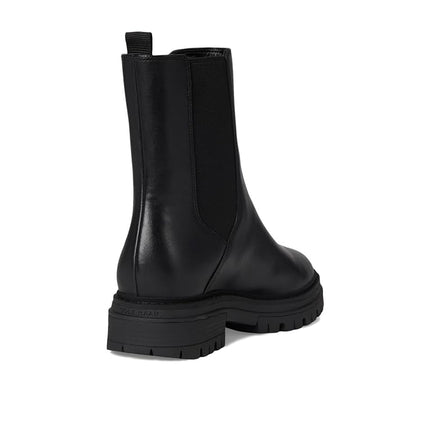 Cole Haan Women's Tahoe Featherfeel Chelsea Boot, Black Leather Waterproof, 4.5 UK