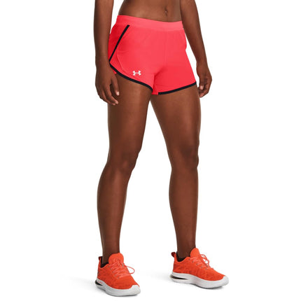 Under Armour Womens Fly by 2.0 3 Inch Shorts Sports Bottoms Beta/Black XXL
