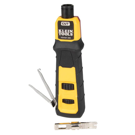 Klein Tools VDV427-110 Impact Punchdown Tool Extended Reach 110 MIM Replacement Blade with Bayonet-Style, Twist-and-Lock Socket