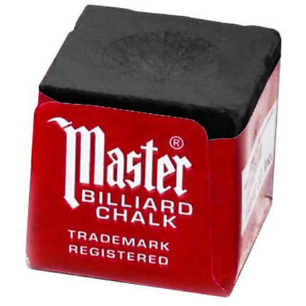 Caja de tizas para billar Imperial Master, 12 cubos, negra