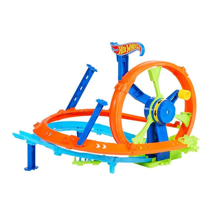 Hot Wheels Rapid Launch & Loop Track Set & Toy Car