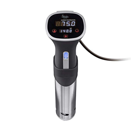 Monoprice Sous Vide Immersion Cooker 800W - Black/Silver With Adjustable Clamp And Digital LED Touch Screen, Easy To Clean From Strata Home Collection
