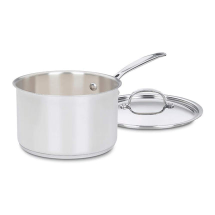 Cuisinart 7194-20 Chef's Classic Stainless 4-Quart Saucepan with Cover