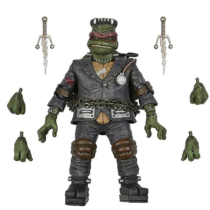 Rubie's Kid's Teenage Mutant Ninja Turtles Ultimate Raphael as Frankenstein's Monster 7" Action Figure, Multicolor, 7"