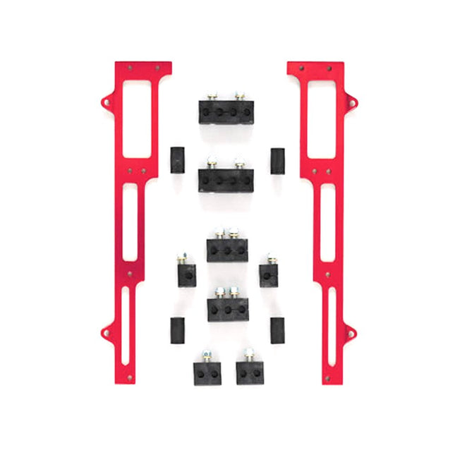 R&M Specialties 1102R Red Spark Plug Wire Loom Set