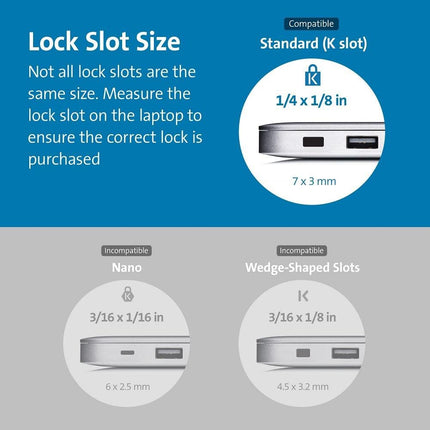 Kensington K64432WW Ultra MicroSaver® 2.0 Lock - Keyed