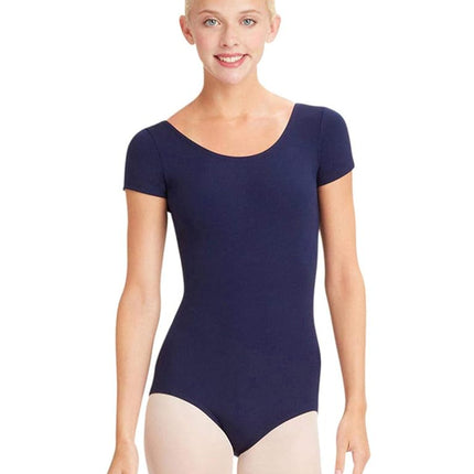 Capezio Women's Extra Large Navy Athletic Leotard 
