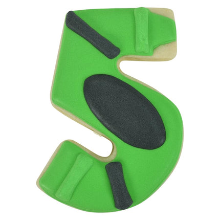 R&M International 8105 Number 5 Cookie Cutter, 3" Carded