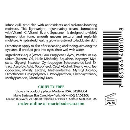 Mario Badescu Hydro-Moisturizer With Vitamin C 2oz
