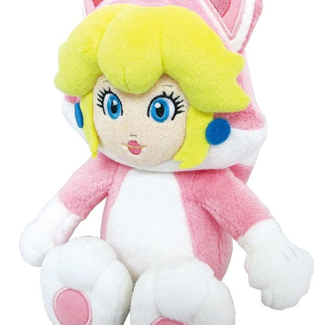 Super Mario Cat Peach 10" Plush