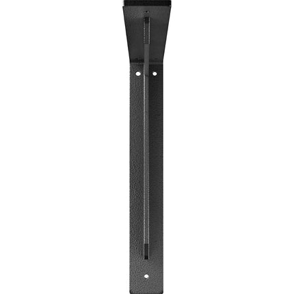 Ekena Millwork BKTM02X14X14STHSV Steel Bracket Stockport, 2"W x 14"D x 14"H, Hammered Silver